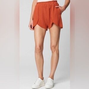 NWT Blank NYC Orange Beach Shorts